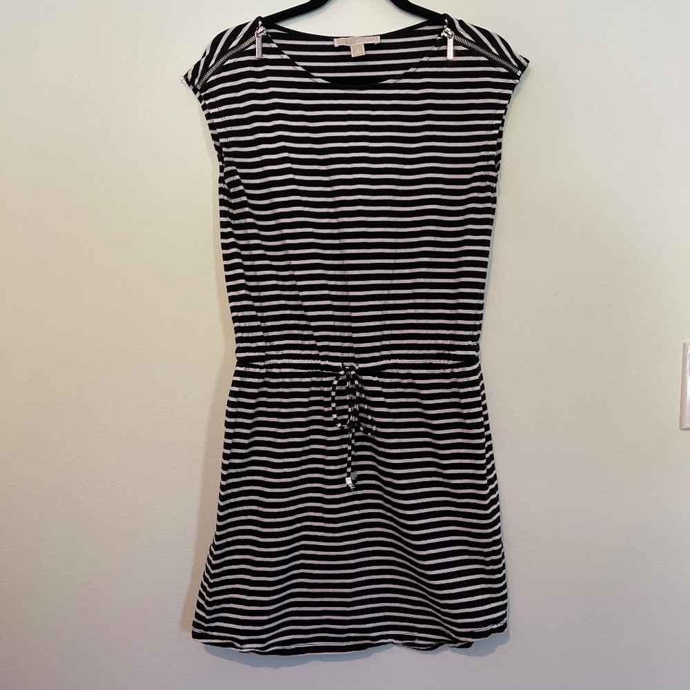 Cotton striped dress